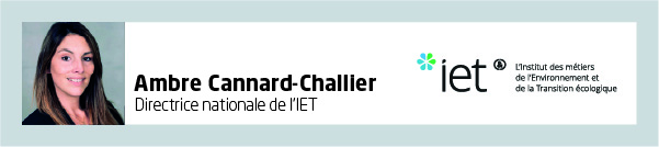 Ambre Cannard-Challier | Directrice nationale de l'IET | IET