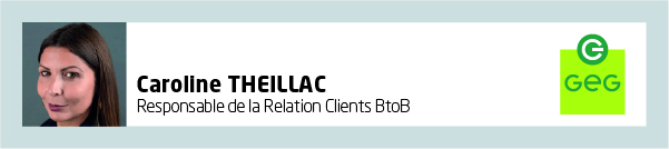CAROLINE THEILLAC, Responsable de la Relation Clients BtoB