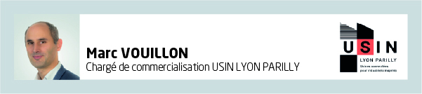 Marc VOUILLON, Chargé de commercialisation USIN LYON PARILLY