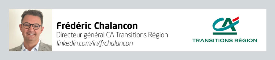 Frédéric Chalancon, Directeur général CA Transitions Région