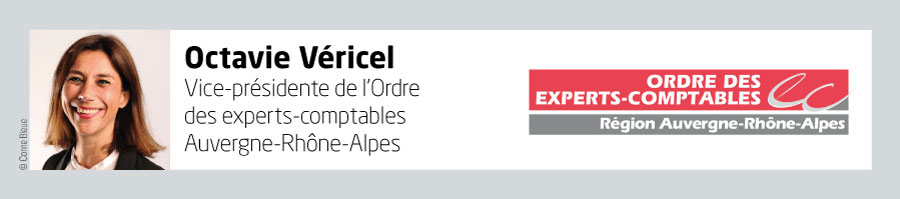 Octavie Véricel, Vice-présidente de l'Ordre des experts-comptables Auvergne-Rhône-Alpes