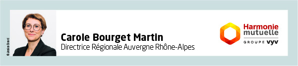 Carole Bourget Martin, Directrice Régionale Auvergne Rhône-Alpes