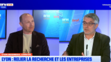 Manuel Collet (Ingenierie@lyon) évoque le lien recherche-entreprise dans l’émission Lyon Business (BFM Lyon / Bref Eco)