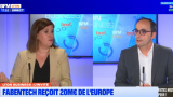 Sébastien Iva, président de l'entreprise lyonnaise Fabentech, était l'invité de Lyon Business.
