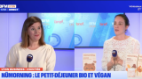 Corinne Delisle (Bref Eco) et Mathilde Gaymard sur le plateau de BFM Lyon.