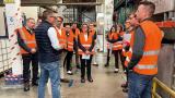 Journée visite du site Blanchon Group par les étudiants de l’IMBA