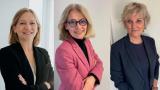 Nadège Delmas : Directrice du centre d’affaires Lyon | Camille Vuarin : Expert ESG/RSE Centre/Sud-Est | Sophie Noël : Directrice de l’inclusion et de l’animation territoriale