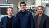L’équipe dirigeante de Diamfab : Gauthier Chicot, Ivan Llaurado et Khaled Driche.