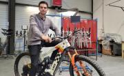 Ingénieur « méca » de l’Insa, Adam Mercier, fondateur de l'entreprise LMX Bikes, est aussi un champion de Speed Bike.