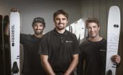 Jonathan Audet, Félix Lapointe et Étienne Boucher, cofondateurs de Ferreol Skis.