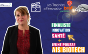 Aurélie Juhem, cofondatrice d'AIS Biotech, est finaliste des Trophées Bref Eco de l'Innovation.