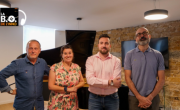 François-Pierre Salamand (Plus2Sens), Corinne Delisle (Bref Eco), Matthieu Verdon (Solreed) et Marco Busetta (ATS Studios).