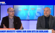 Charles Wolf, directeur France de Sanofi était l'invité de Lyon Business sur BFM Lyon et répondait aux questions d'Alban Razia de Bref Eco.