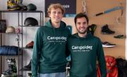 Thomas Gounot, à droite, aux côtés d'Arthur Rocles, ont crée Campsider.