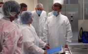 Emmanuel Macron était venu chez Sanofi en 2020 annoncé le projet qu'il vient inaugurer ce mardi 10 septembre.