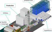 La future unité de production de paracétamol de Seqens à Rousillon.