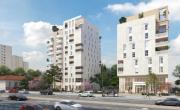 Le programme Connexion, situé à l’angle de l’avenue Paul-Santy et de la rue Professeur Beauvisage, dans le 8e arrondissement de Lyon.