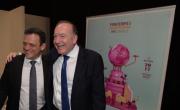 Pierre Gattaz et Laurent Fiard (président du Medef Lyon-Rhône)