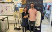 Marion Maupetit et Romain Gautherot au sein de leur locaux dans la Cité des Halles.