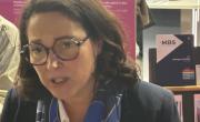 Marina Ferrari, ministre des Sports, de la Jeunesse et de la Vie Associative, à Alpexpo-Grenoble ce 21 avril