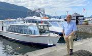 Philippe Gausset, sur les bords du lac du Bourget, à Aix-les-Bains.