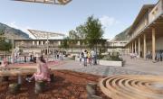 Le nouveau collège Gaspard Monge à Saint-Jeoire-en-Faucigny représente un investissement de près de 40 millions d’euros.