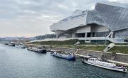 La collecte des eaux usées des bateaux stationnaires fait partie des objectifs du plan d'actions entre VNF et la Métropole de Lyon.