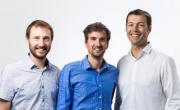 Nicolas Paget, Guénaël Prince et Mathieu Lefebvre, cofondateurs de Waga Energy peuvent avoir le sourire.