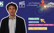 Emmanuel Julliand, de Kaoli Distribution, est finaliste des Trophées Bref Eco de l'Innovation.