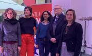 Emeline Baume, Pauline Gamore, Yasmine Bouagga, Didier Lapatie et Camille Augey