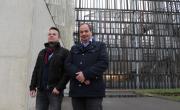 Alain Confesson, président de la Compagnie de chauffage de la métropole grenobloise, et Frank Leroy, directeur général.