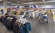 Un magasin de l'enseigne Prolians (Roanne), destinée aux métiers de la construction.