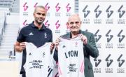 Le nouveau maillot de l'Asvel.