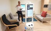 Le robot Elodie permet aux enseignants de Grenoble EM de construire leurs cours en totale autonomie et de manière interactive avec les élèves.