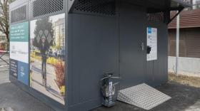 La station vélo sécurisée de NTN complète l'offre du hub Arch&Go.
