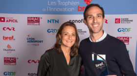 Marie-Eve Saint Cierge Lovy (Groupe Apicil) et Thibaud Thomé (Rutile).