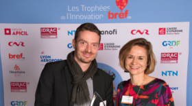 Manuel Blanc (Lys Therapeutics) et Laurence Festor (Sanofi).