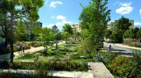 Un chemin d'eau sera aménagé le long de La Geline.