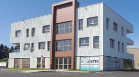 L'agence d'Aqualter, à Tossiat.