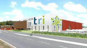 Le futur centre de tri départemental de l'Allier, brefeco.com