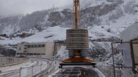 Les travaux reprennent au barrage de Tignes