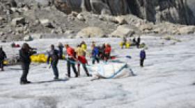 2,5 tonnes de déchets collectés à la Mer de glace