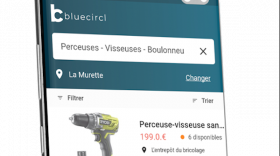 BlueCircl géolocalise les produits en magasin