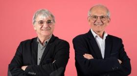 Claude Bost et Maurice Croppi, président et vice-président de Transitions Pro Auvergne-Rhône-Alpes