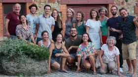 Une partie de l'équipe de Villages Vivants.