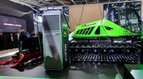 La dameuse électrique de Prinoth devrait être commercialisée en 2027-2028.
