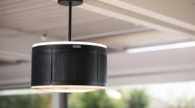 L'Element de Life 01 ressemble à un luminaire et a pour rôle de purifier l'air.