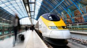 Eurostar en gare de Lyon Part-Dieu (vidéo)