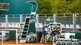 Fermob sur les courts de Roland-Garros