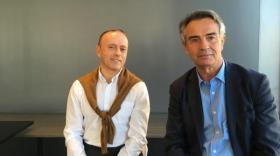 Thierry Riou (Cera) et Henri-Louis Schwall, brefeco.com